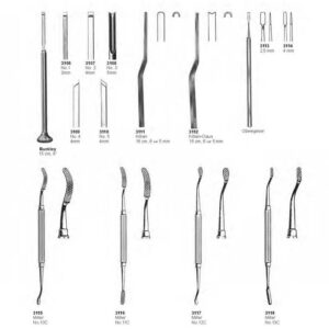 D122 Bone files and chisels buckley killian claus obwegeser miller