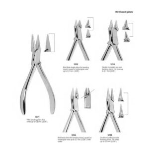 D130 Orthodontics pliers bird beak angle plier wire bending pliers