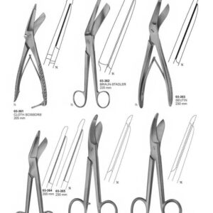 G050 Bandage Cloth Plaster Scissors Cloth Braun Stadler Seutin Esmarch Brus