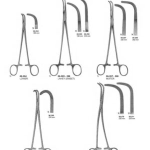 G088 Dissecting Ligature Forceps Lower Lahey Sweet Mixter Desjardins Gray