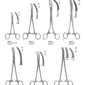 G089 Peritoneum Forceps Baby Mikulicz Mikulicz Faure