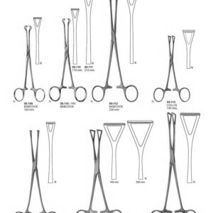 G164 Intestinal Grasping Forceps Babcock Lockwood Duval Collin
