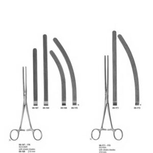 G170 Intestinal Clamps Soft Elastic Kocher Doyen