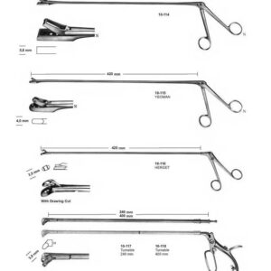 G185 Biopsy Forceps Rectum Yeoman Herget Turnable