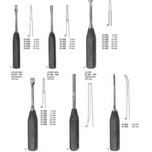 G351 Osteotomes Chisels Gouges Lexer Mini Lexer