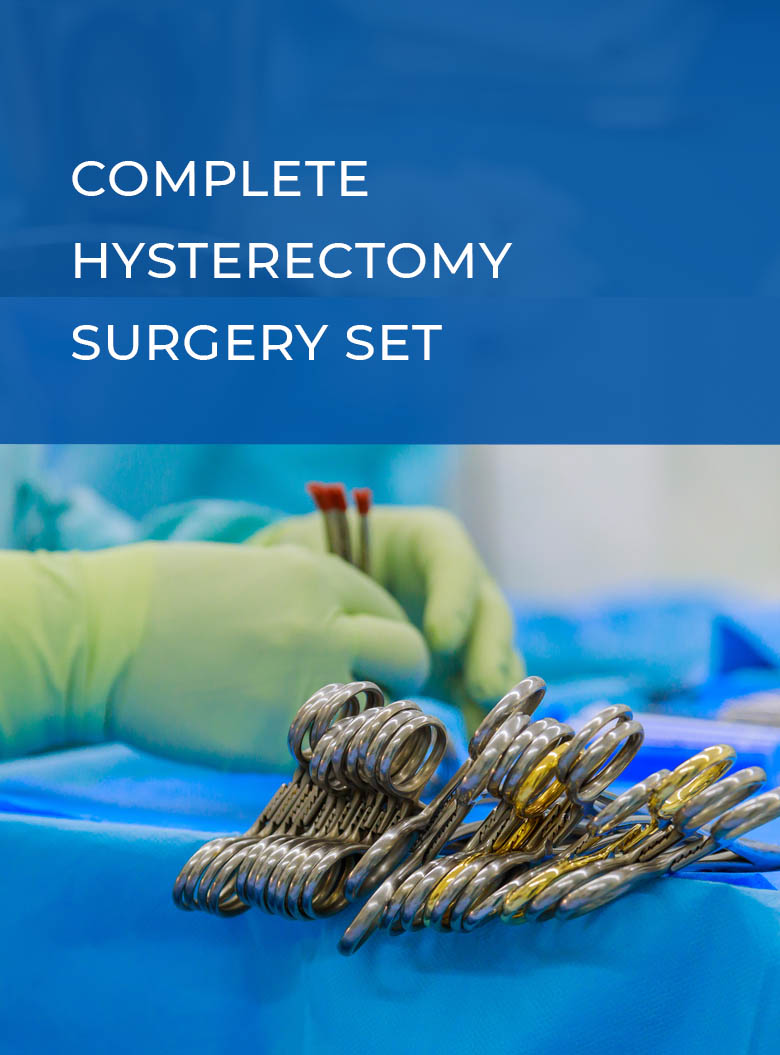 Complete Hysterectomy Surgery Set