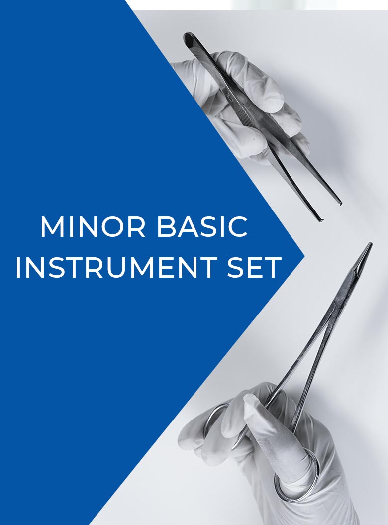 Minor basic instrument set 69 pcs